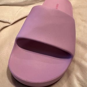 Nine West Pink Slides